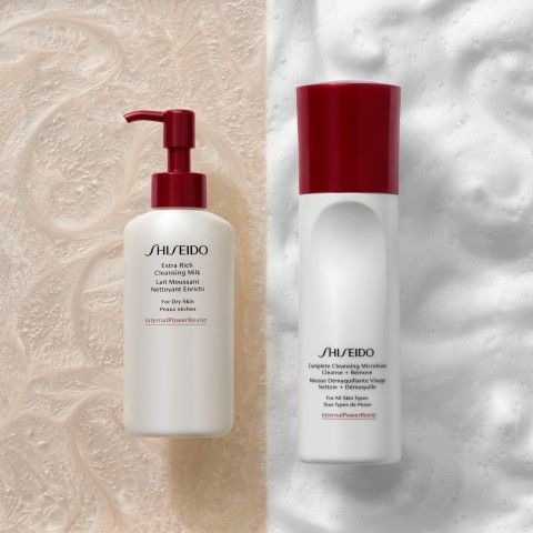 Limpeza de rosto shiseido