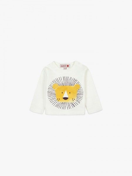 Sweat-shirt com le�o