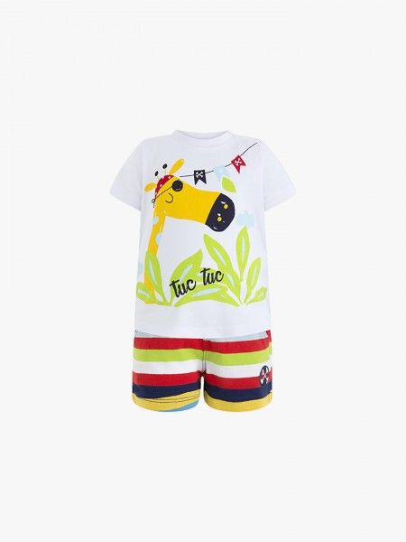 Conjunto t-shirt e cal��o