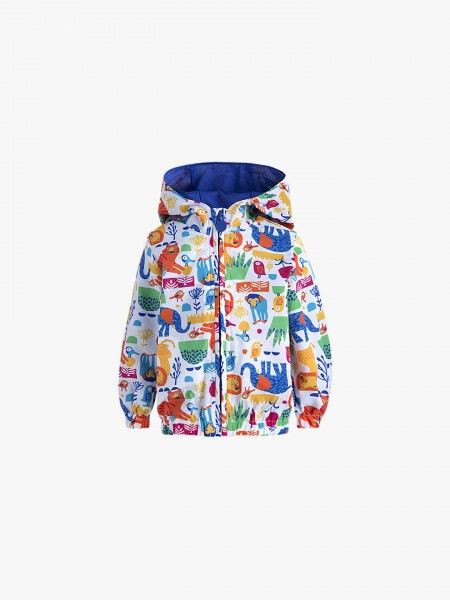 Parka estampada