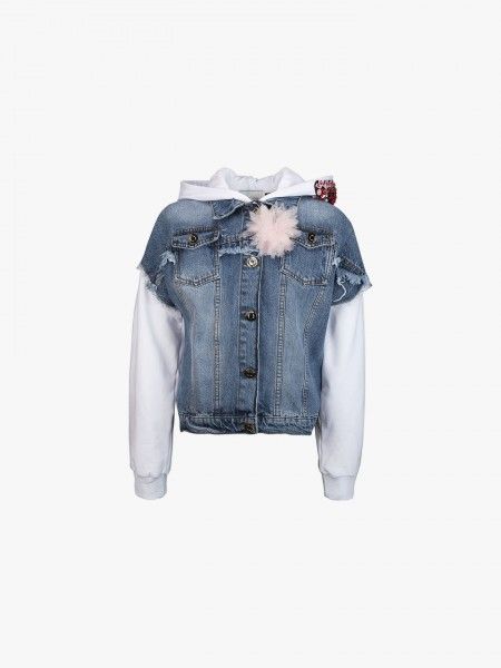 Blus�o de ganga combinado