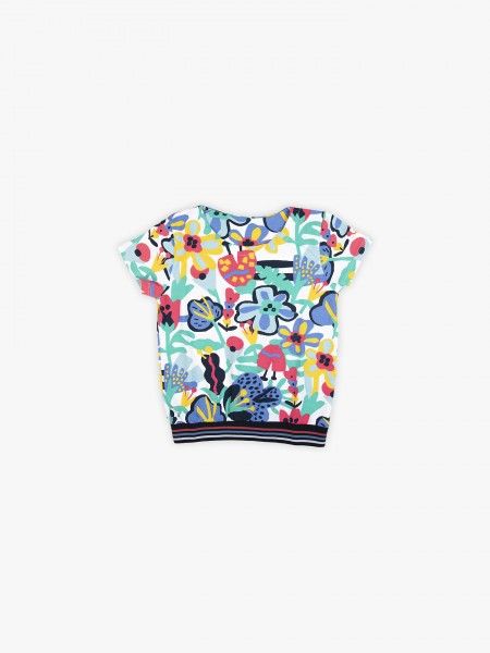 T-shirt estampado floral