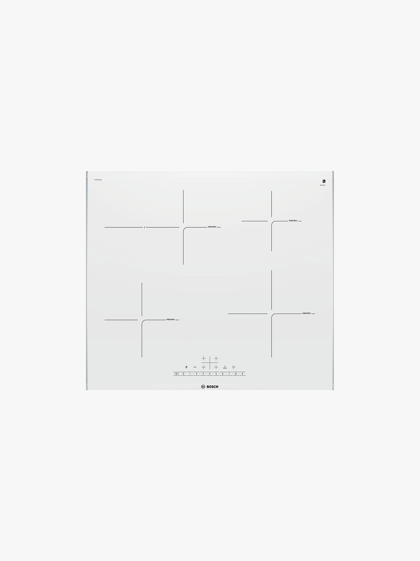 Placa de Induo Vitrocermica Serie 6