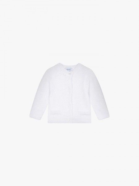 Casaco de beb� em malha