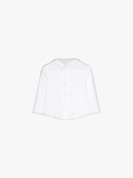 Blusa com folho Blusa com folho