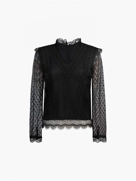Blusa rendada