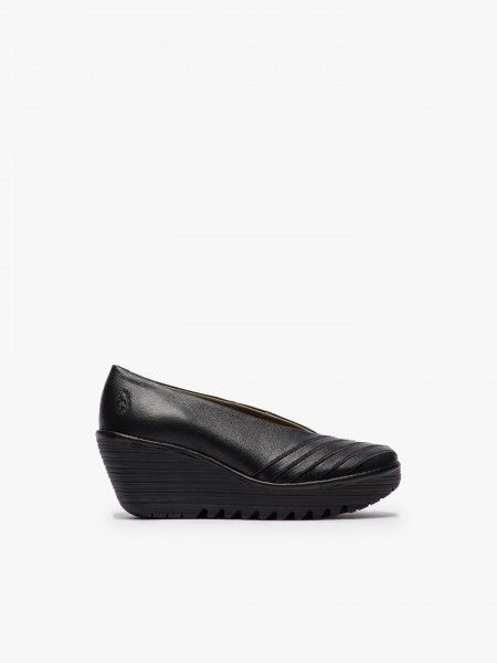 Sapatos sola compensada