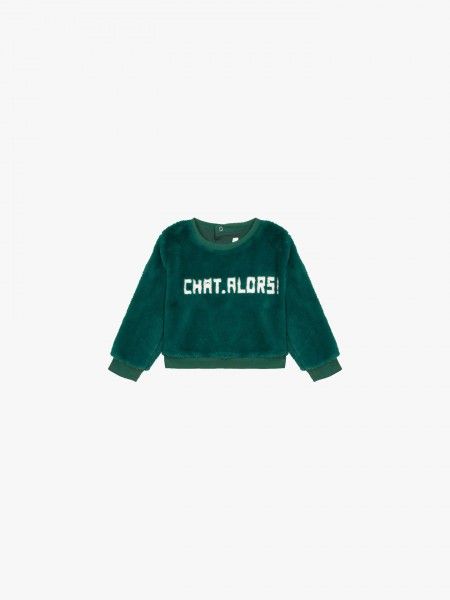 Sweatshirt com textura