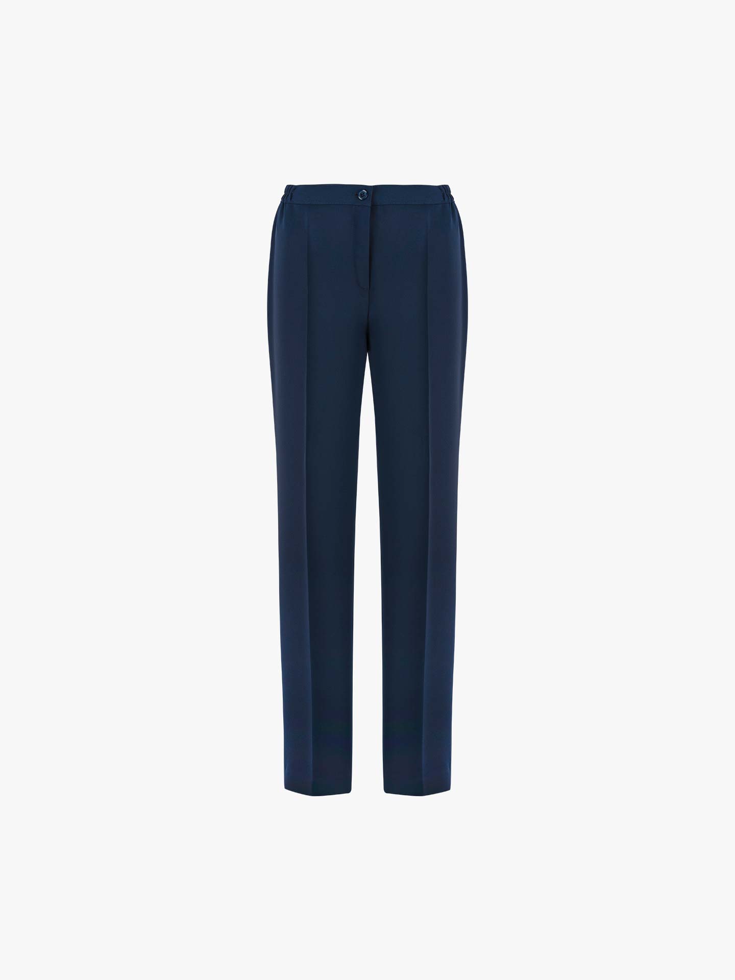 Calças Clássicas com Cintura Elástica