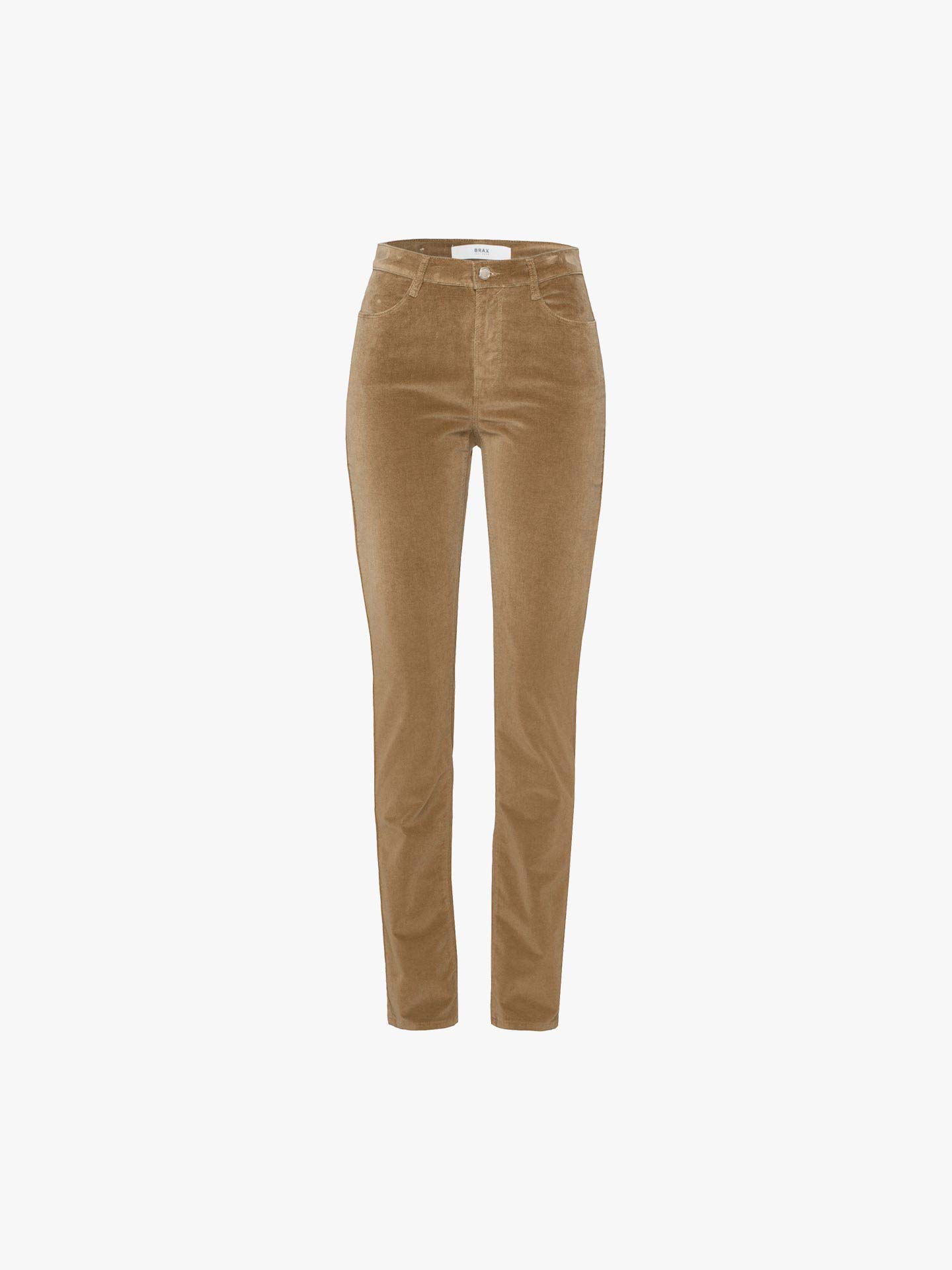 Calças de Veludo Slim Fit