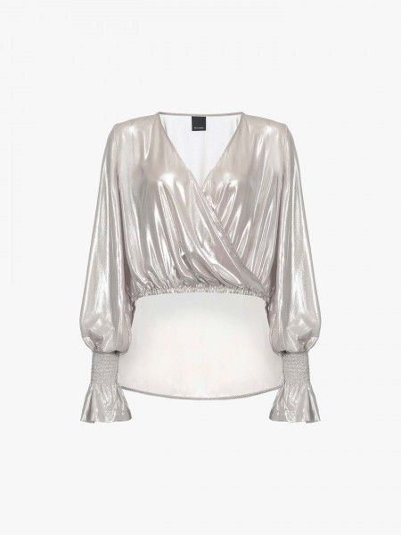 Blusa de decote em V