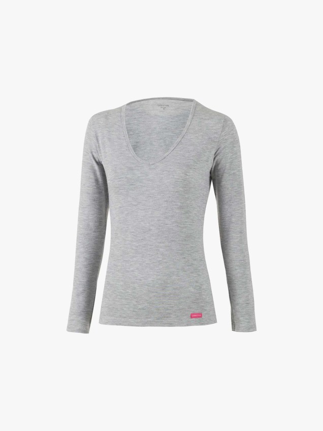 Camisola Interior com Manga