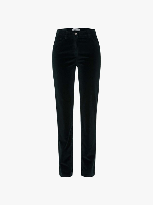 Calças de Veludo Slim Fit