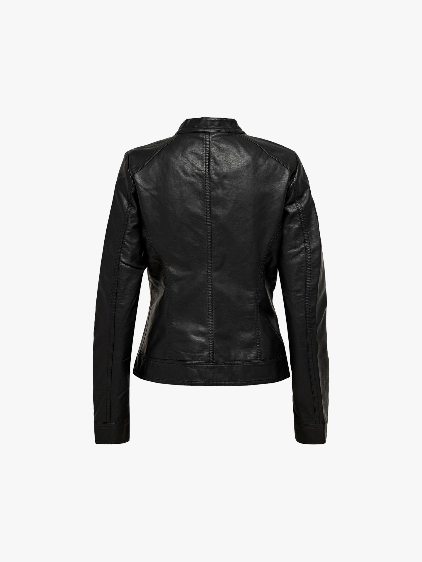 Blusão Biker Efeito Pele