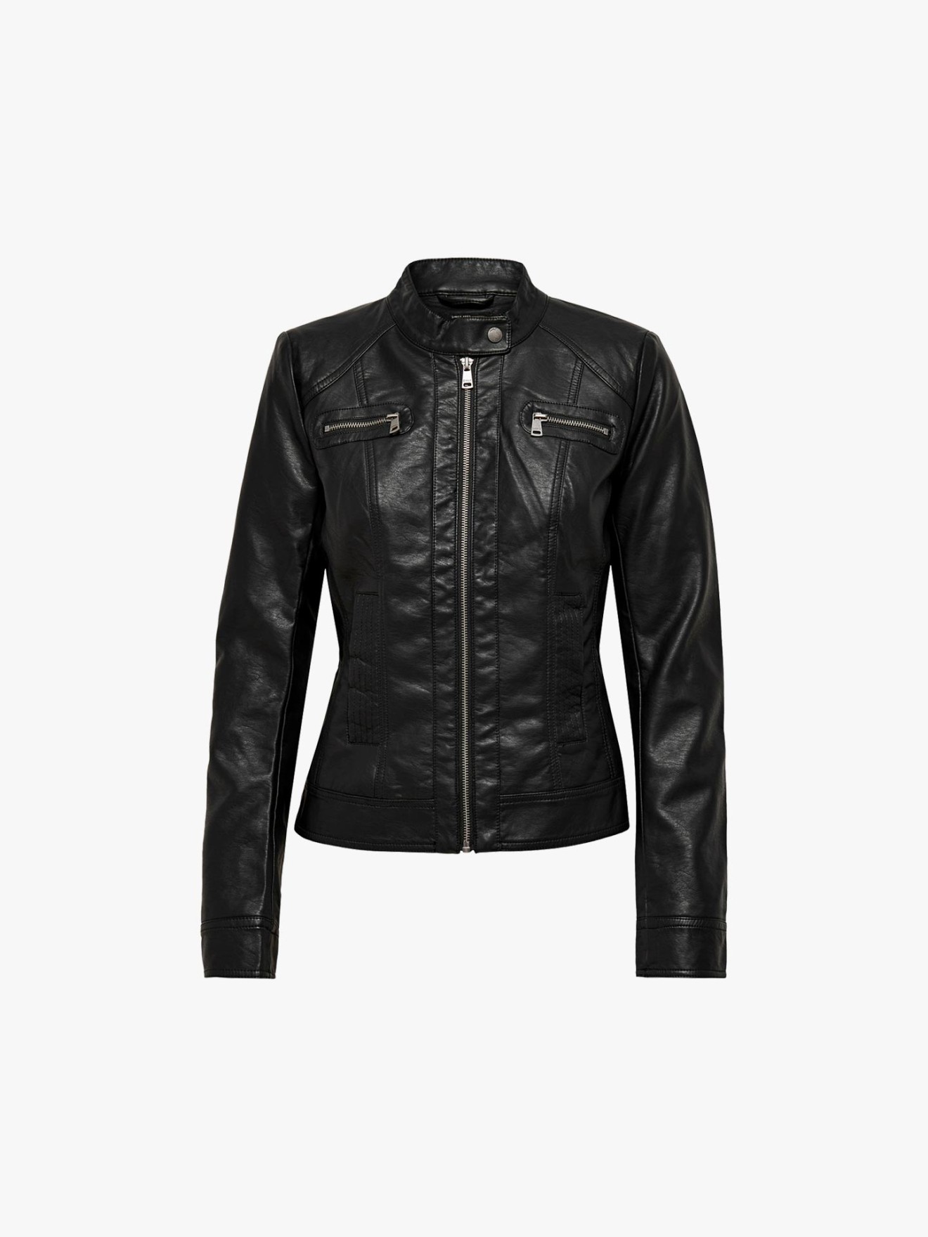 Blus�o Biker Efeito Pele