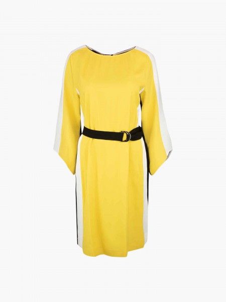 Vestido color block