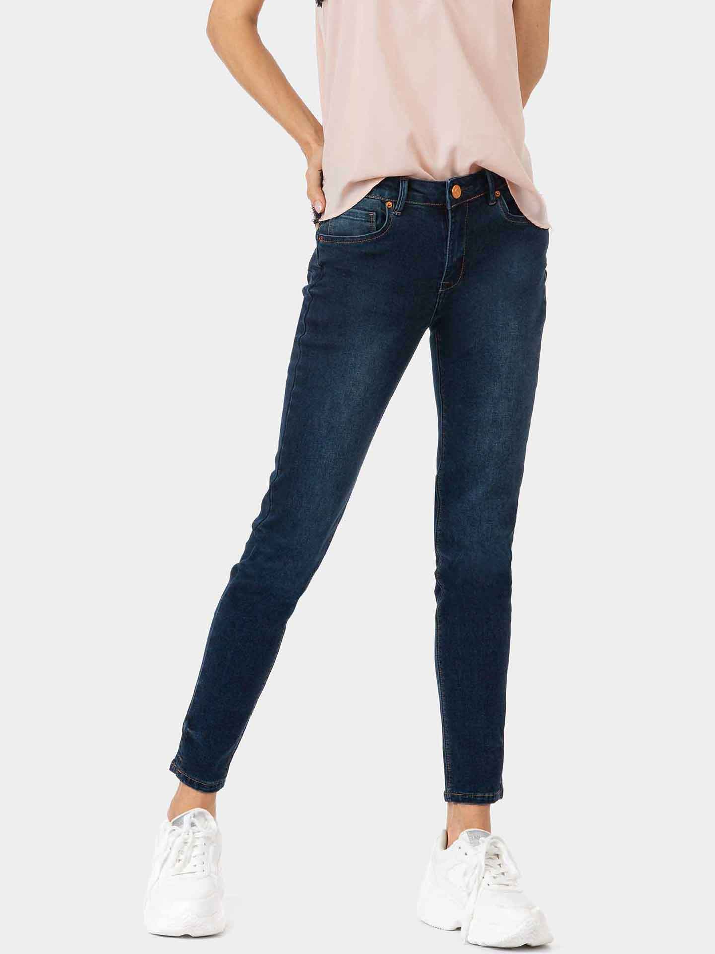 Calças de ganga skinny fit light push up