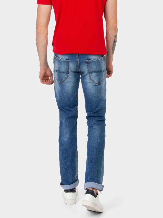 Calças de Ganga Slim Fit