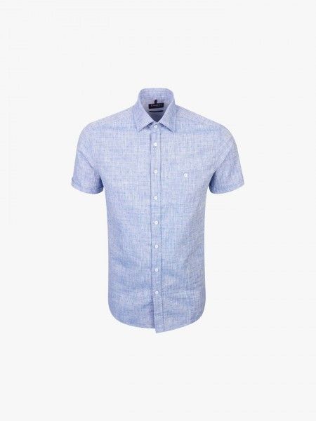 Camisa de manga curta tailored fit