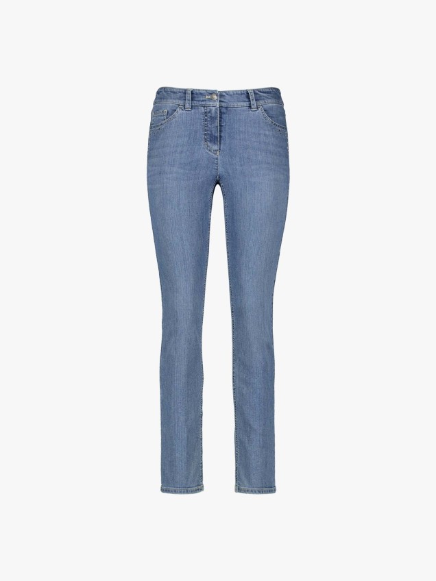 Calças de Ganga Slim Fit