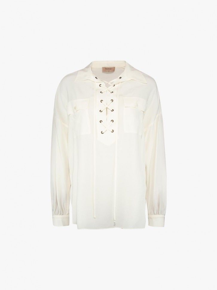 Blusa com cord�o