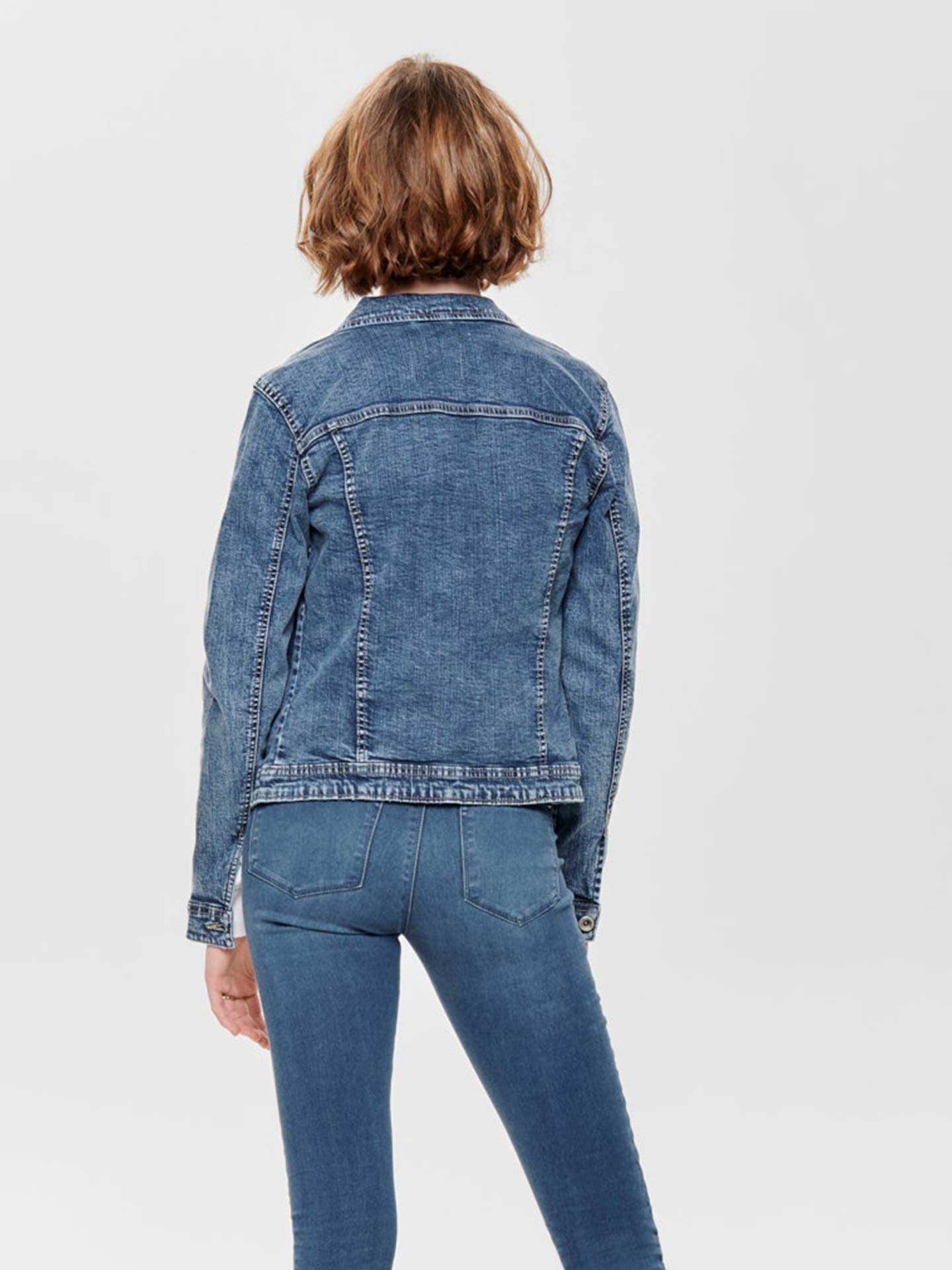 Blusão de ganga básico