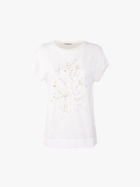 T-shirt bordada