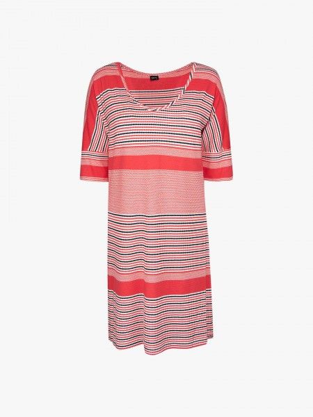 Vestido de Praia �s riscas