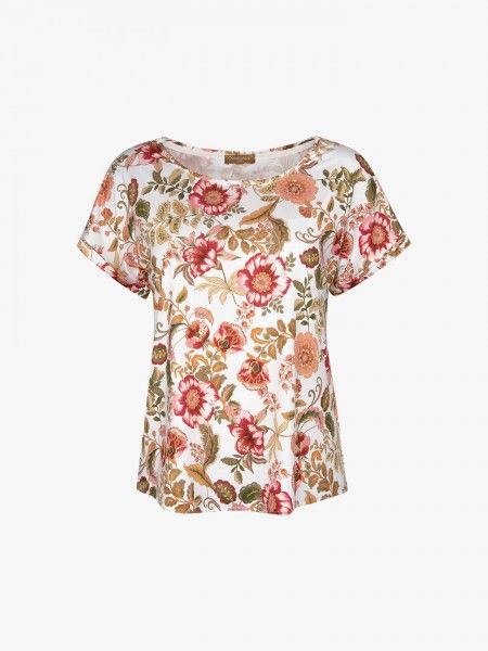 T-shirt estampado floral