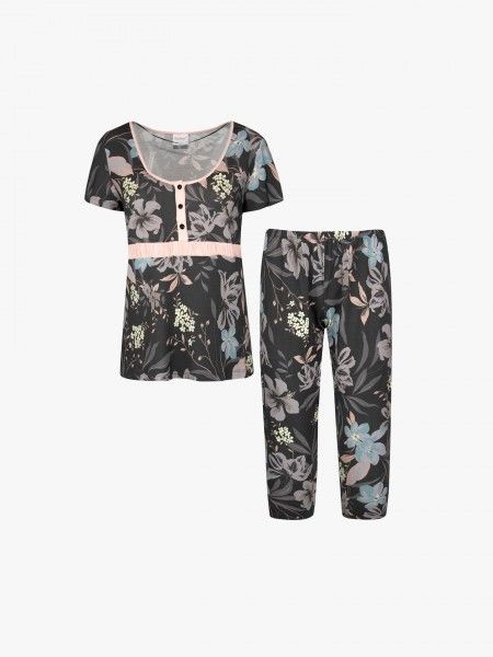 Pijama de algod�o estampado