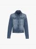 Blus�o denim b�sico