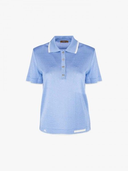 Polo de manga curta