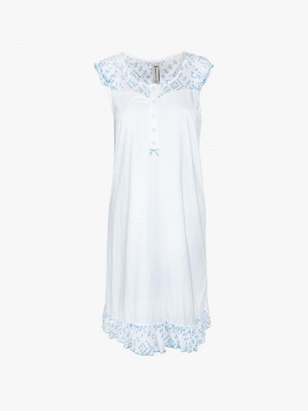 Camisa de noite bordada