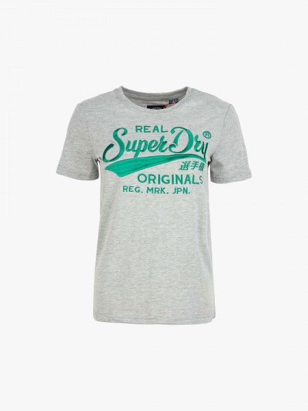 T-shirt com logo bordado