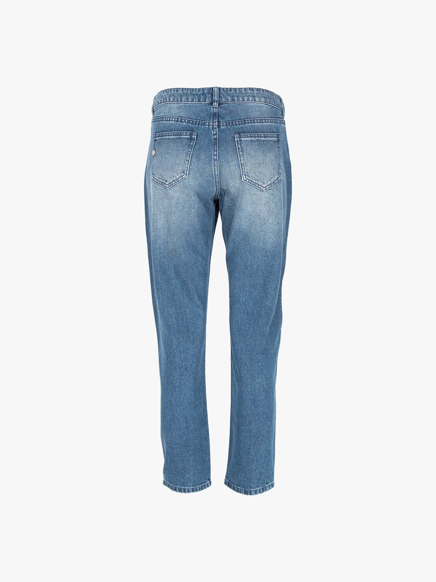 Calças de ganga com rasgões