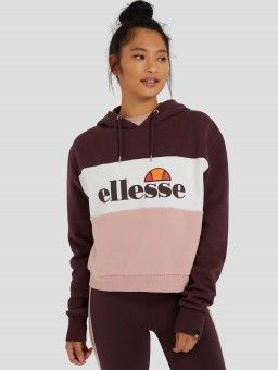 ellesse brown moletom com capuz