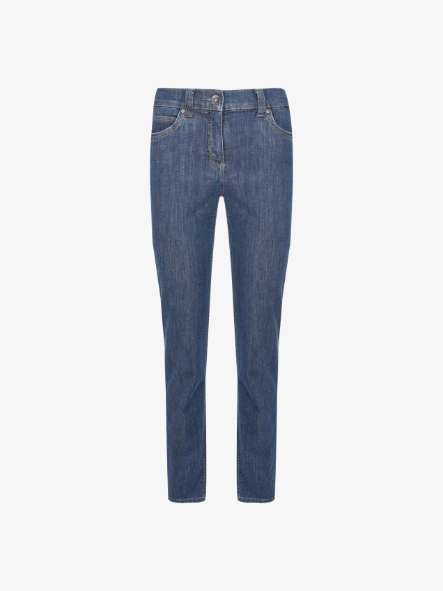 Calças de Ganga Skinny Fit