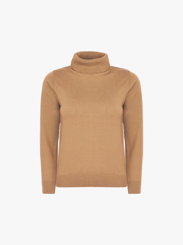 Camisola de gola alta