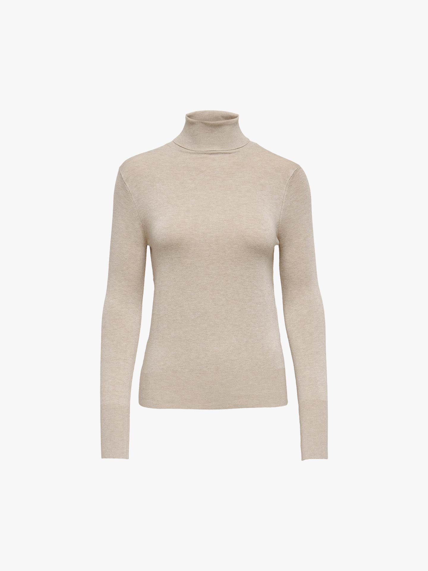 Camisola de gola alta básica