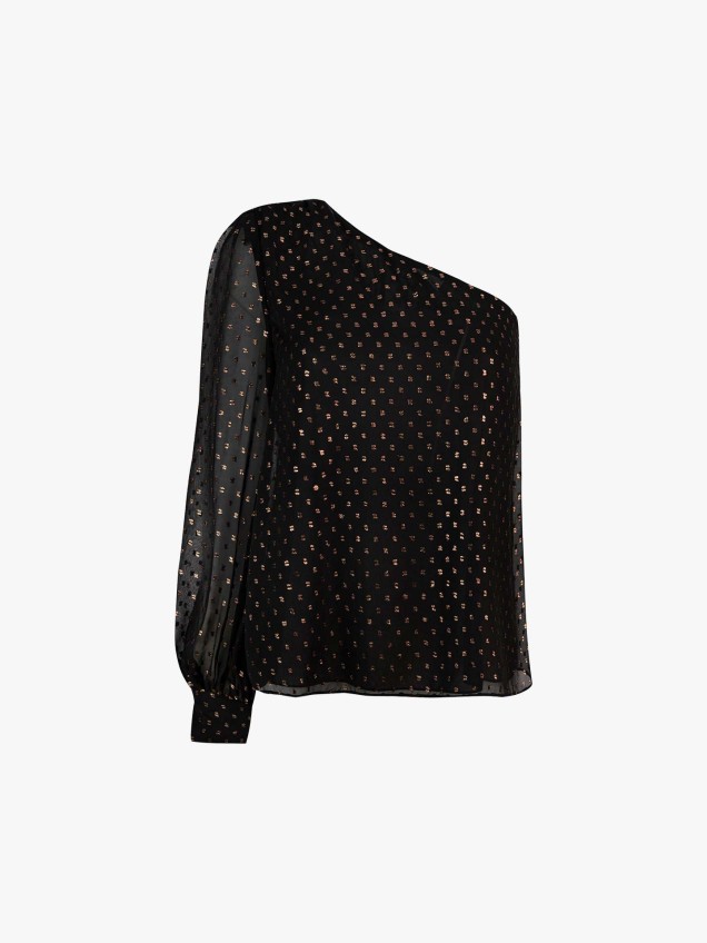 Blusa assimtrica