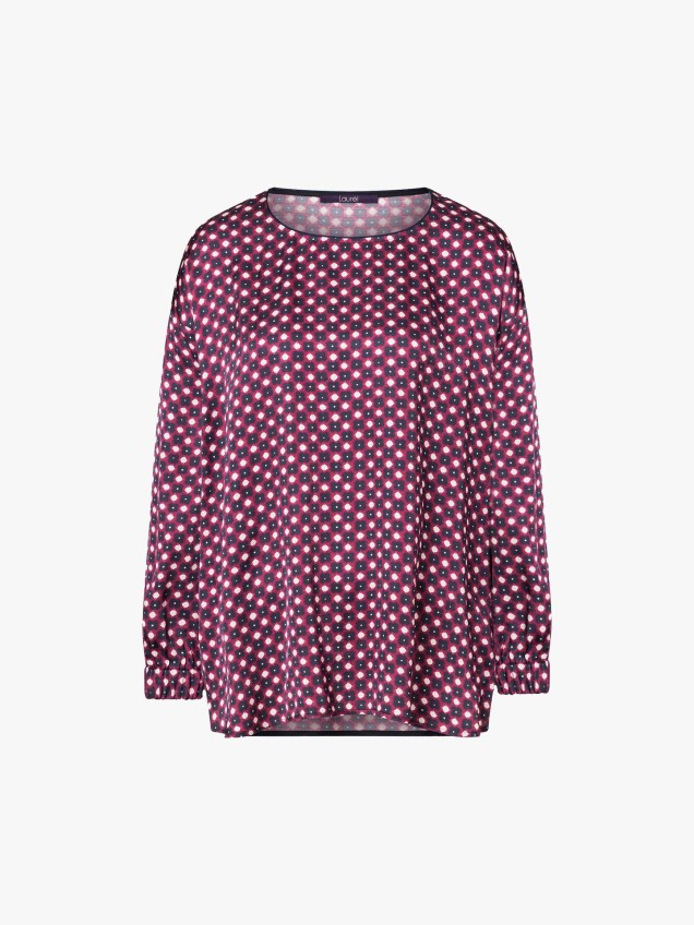 Blusa padro geomtrico