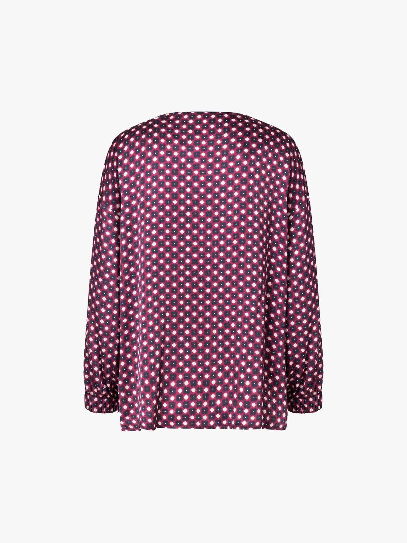 Blusa padro geomtrico