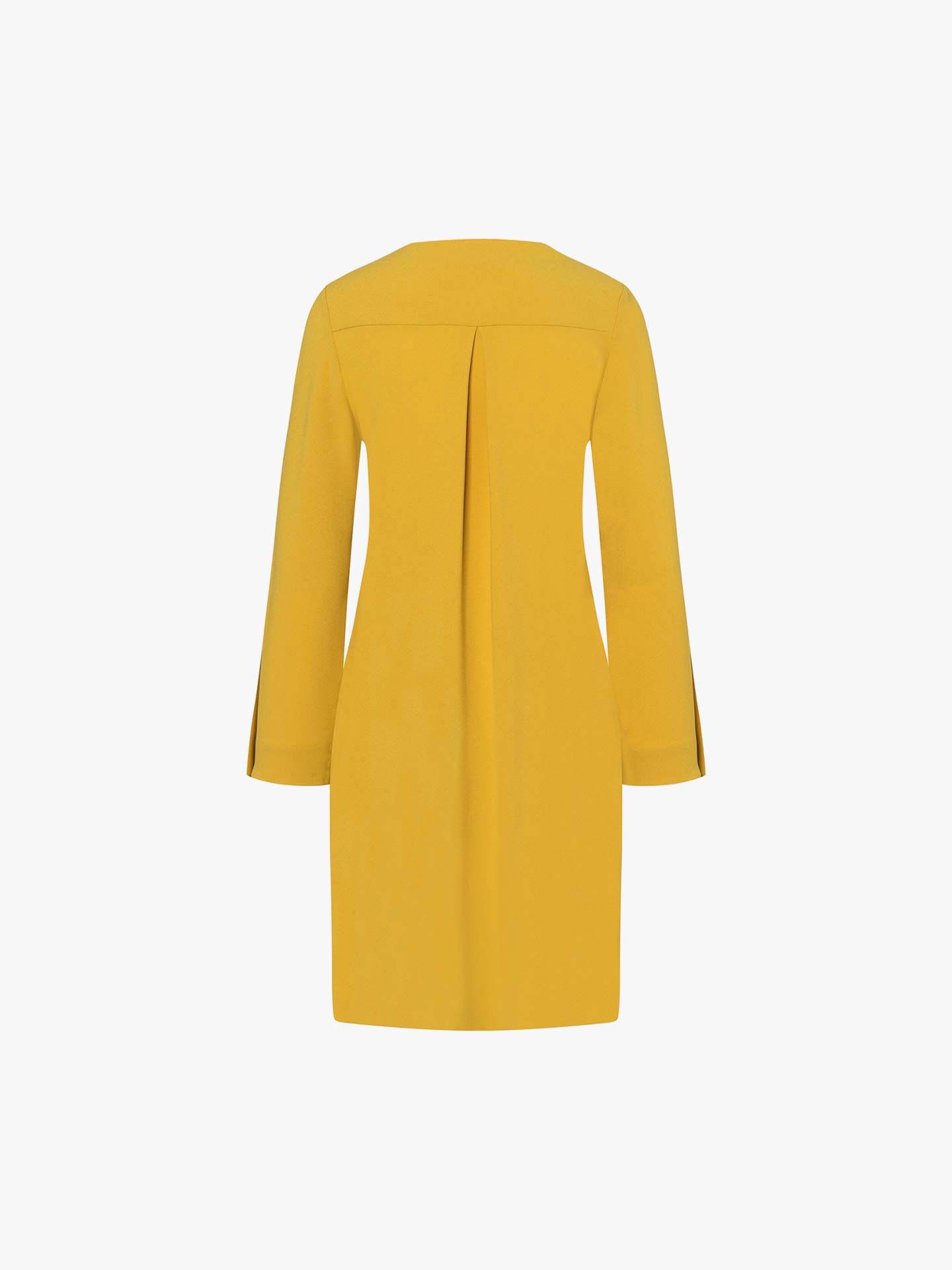 Vestido mangas evasê