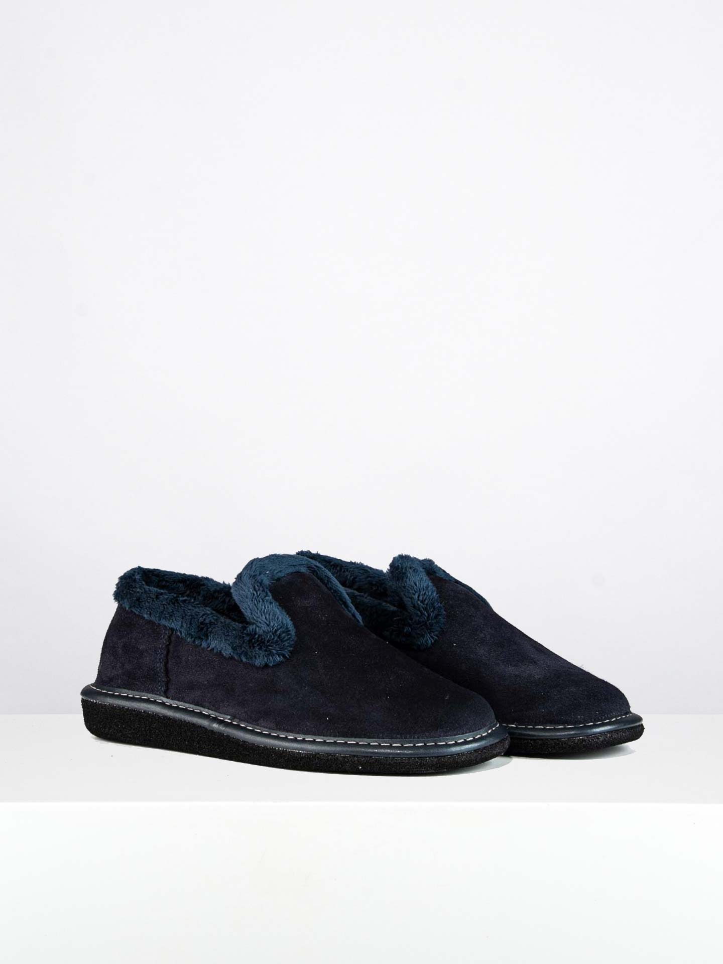 Pantufas com efeito de pelo