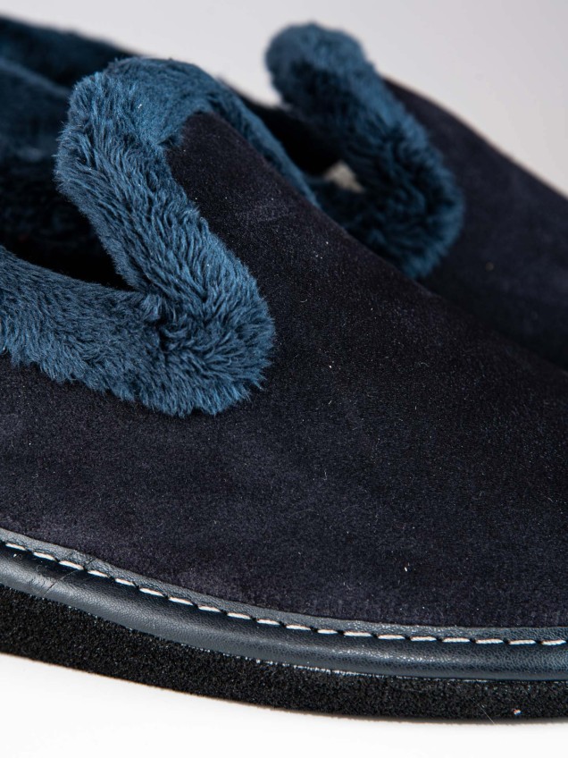 Pantufas com efeito de pelo