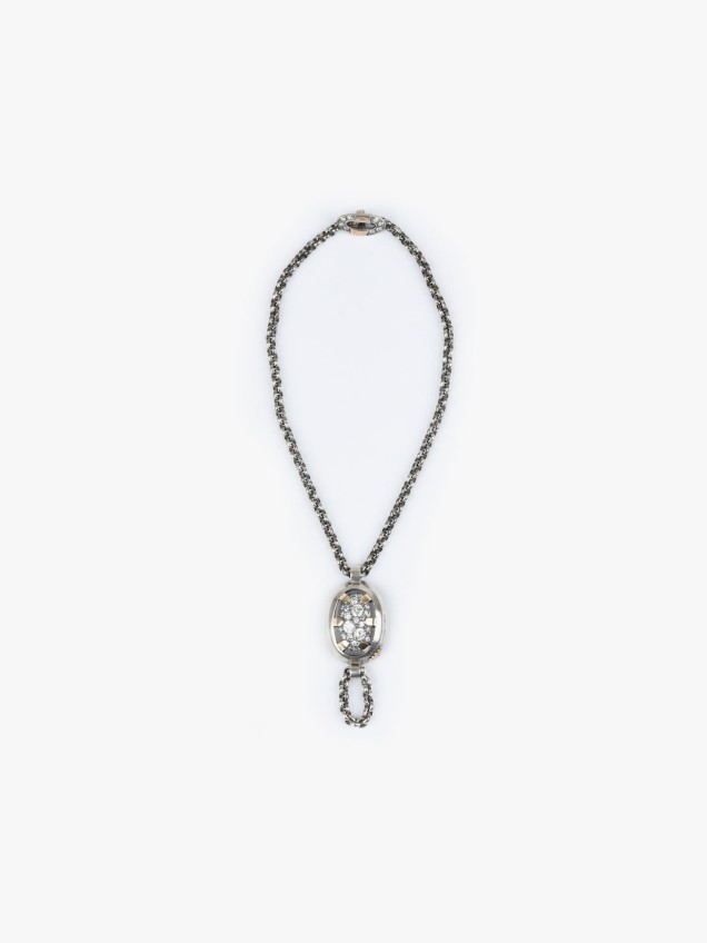 Pulseira de Anel com Pedra