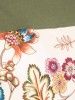 T-shirt estampado floral