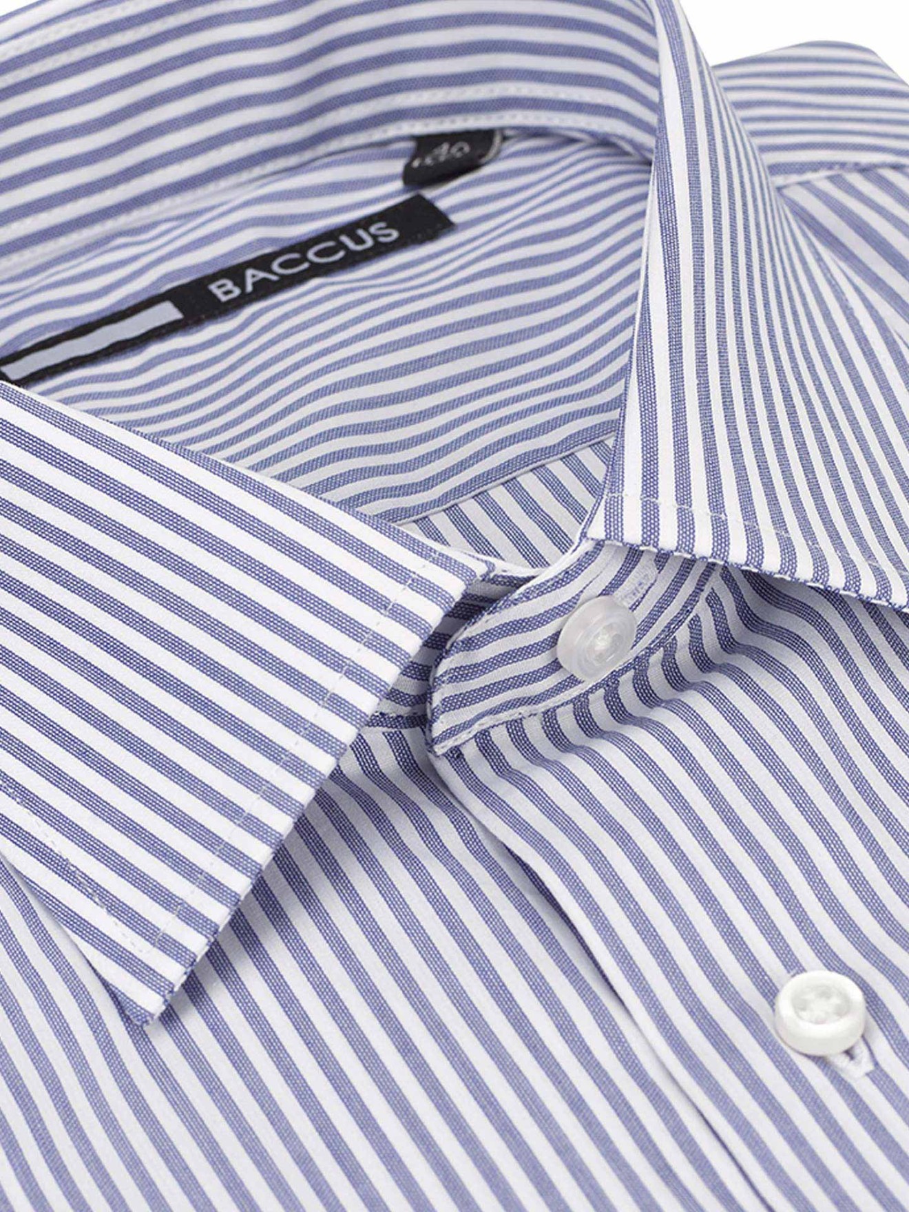 Camisa �s Riscas Regular Fit