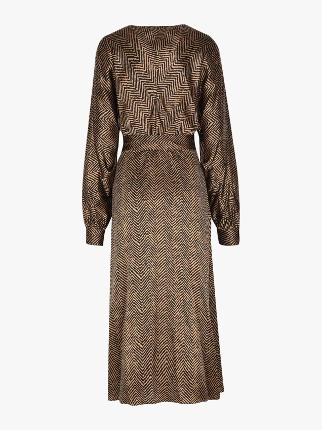 Vestido Midi em Seda