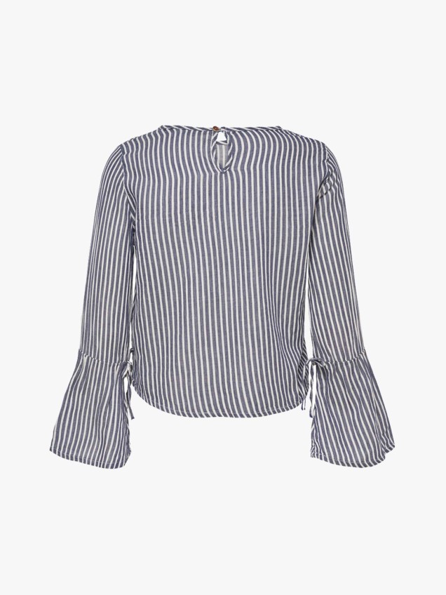 Blusa às riscas